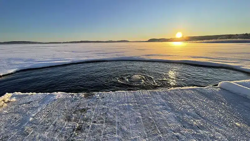 avantopumppu sulabox laiturin päässä